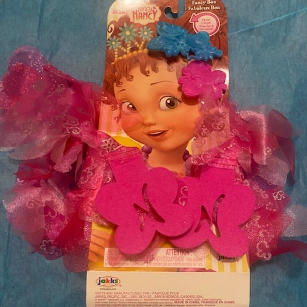 FANCY NANCY GIRLS PINK BOA   Age:3+ Color: PINK